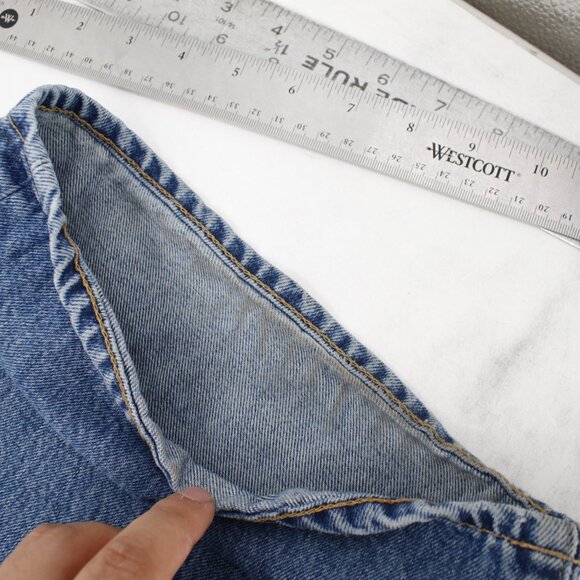 SilverLake Jeans Womens 26 29x32 Taylor Wide Leg Pleated High Rise Made in USA - Picture 10 of 16